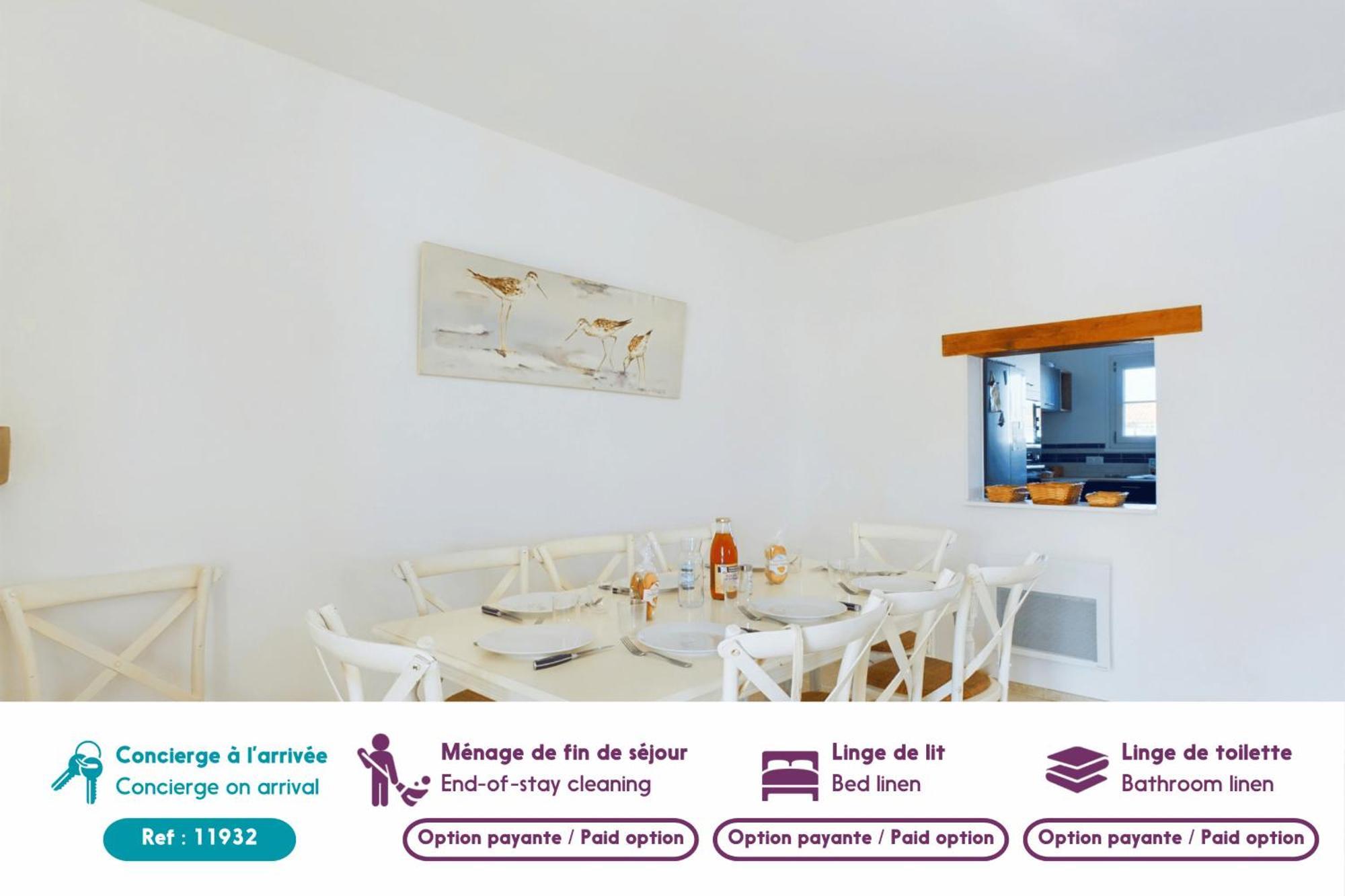 A 180M Du Bord De Mer, Maison Pour 11 Saint-Clément-des-Baleines 외부 사진